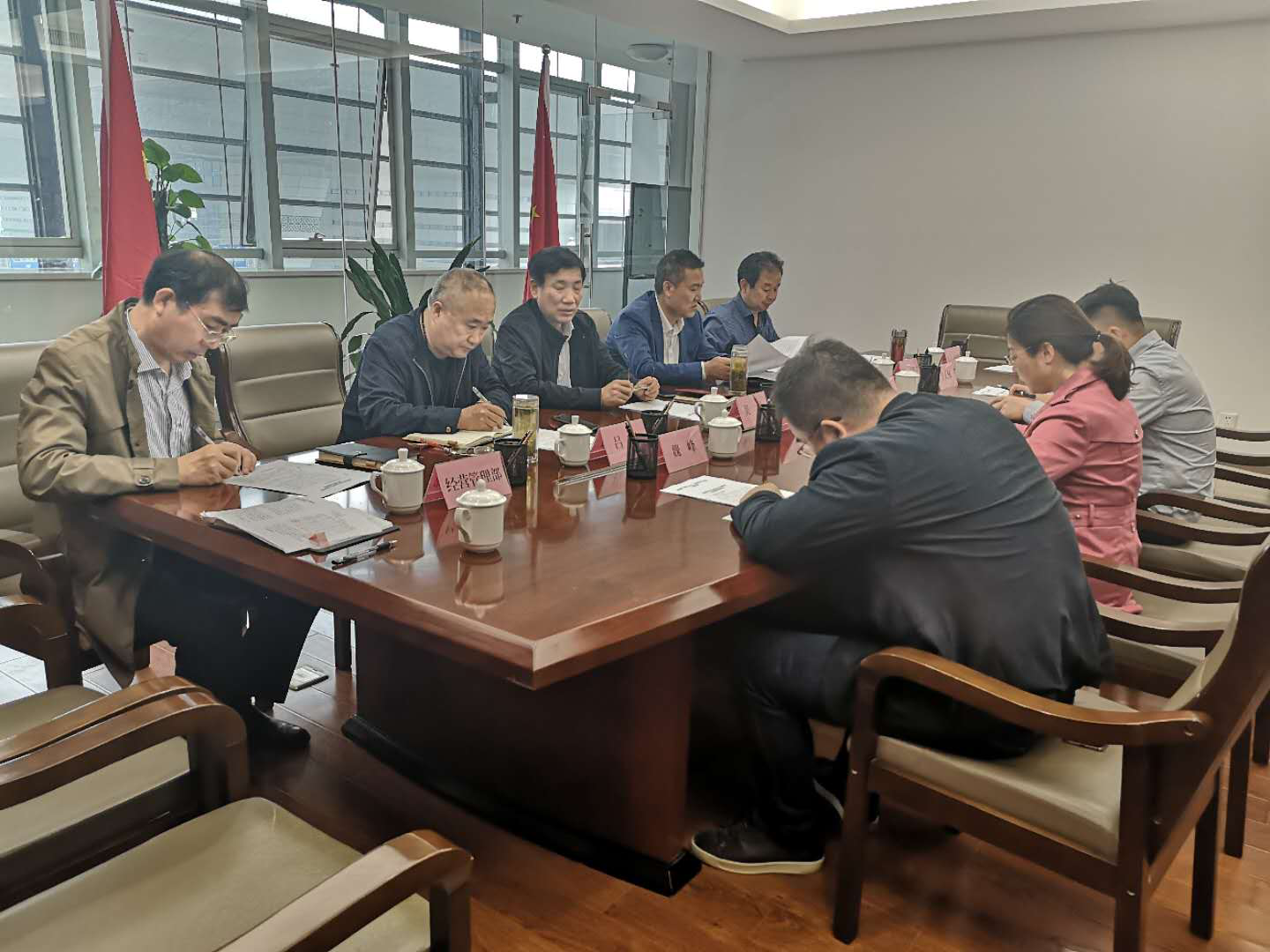 吴昊总司理调研高铁时代公司谋划情形