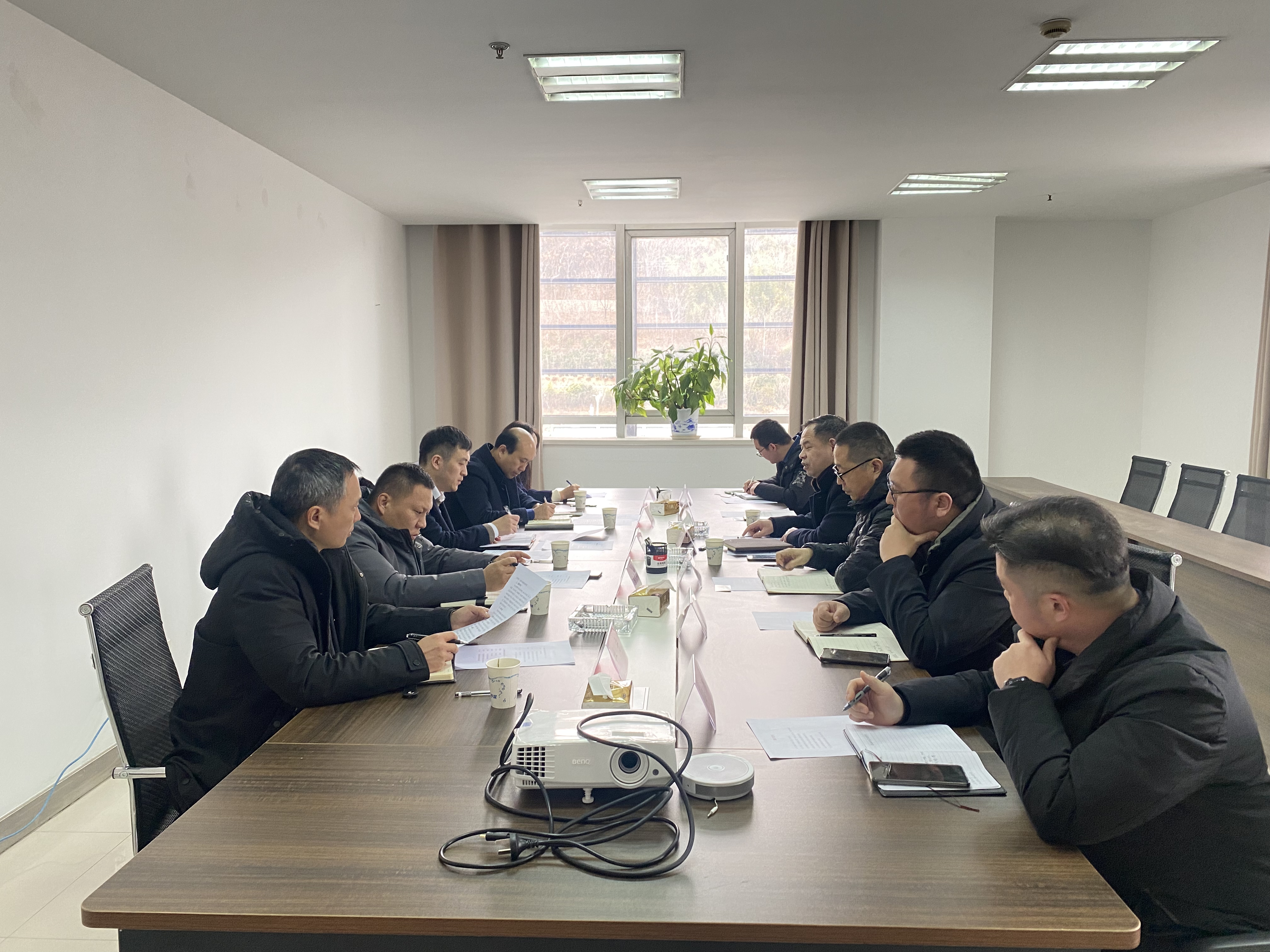 国盛集团风控部部长王翔一行到巅峰国际官网供应链公司开展相助交流