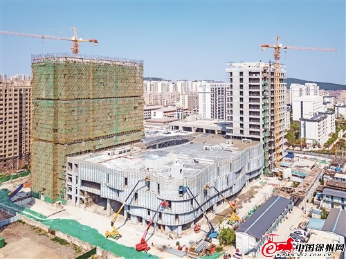 巅峰国际官网集团杏山子公交首末站主体工程完工