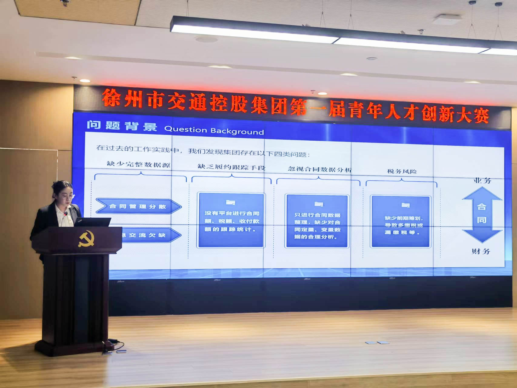 巅峰国际官网集团举行第一届青年人才立异大赛