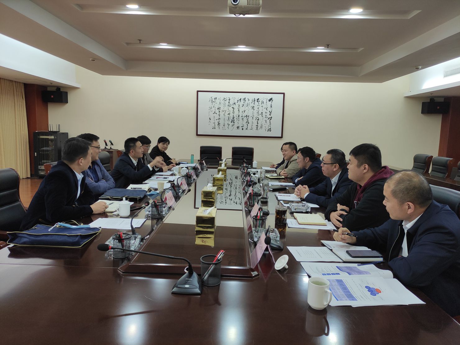 开封交通建设集团赴徐州巅峰国际官网集团调研
