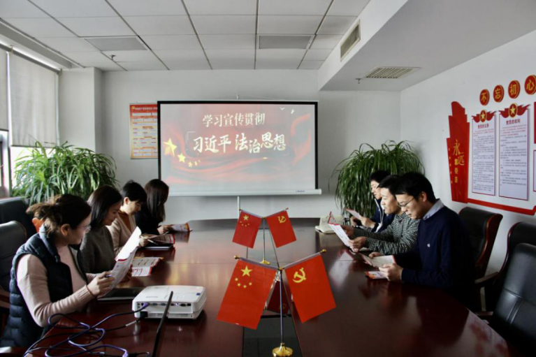 广弘公司开展法治宣传，，，，弘扬宪法精神